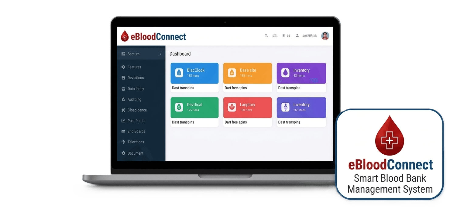 eBloodConnect Dashboard — eBloodConnect and eRaktKosh integration